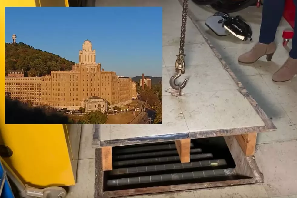What is Hidden Underneath Iconic Hot Springs Arkansas Building?