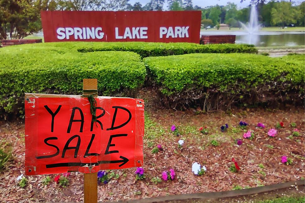 Fall Community Yard Sale at Spring Lake Park in Texarkana Oct. 14
