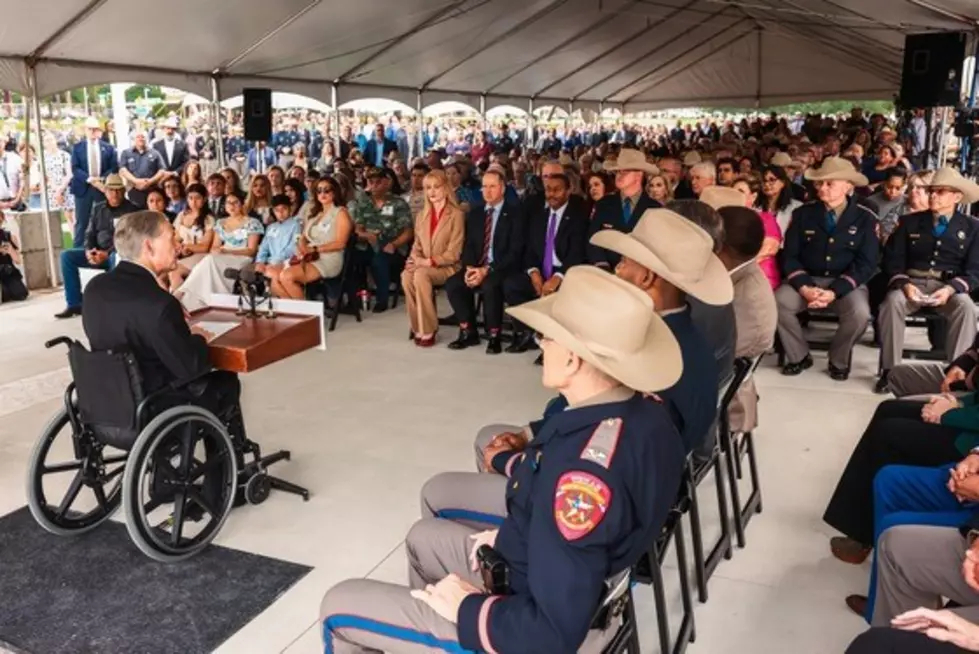Texas Governor Abbott Dedicates New DPS Fallen Officers Memorial