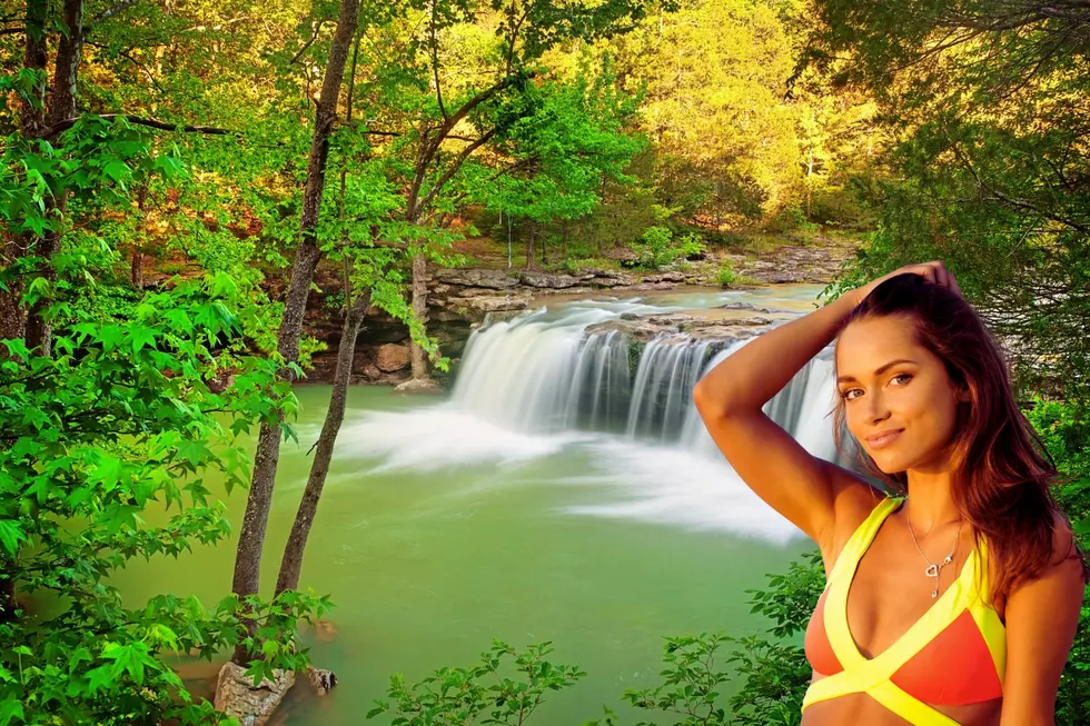 Best Roadside Natural Swimming Hole and Waterfall in Arkansas