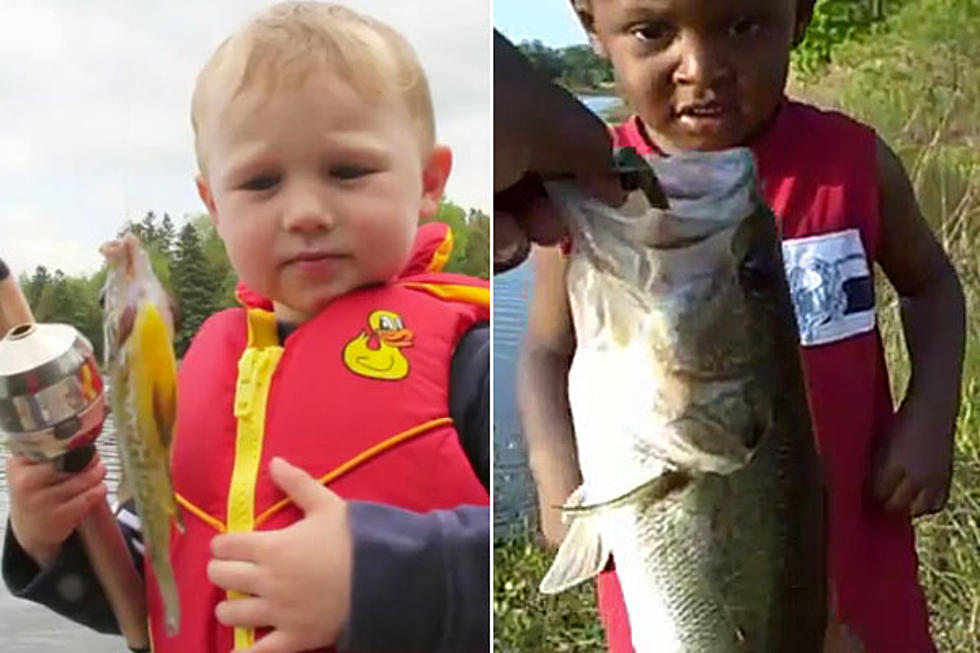 5 Cute Kids Catching Their First Fish [VIDEOS]