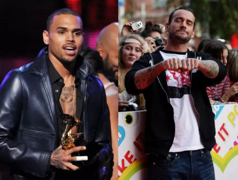 Twitter War!  Chris Brown vs WWE Superstar CM Punk