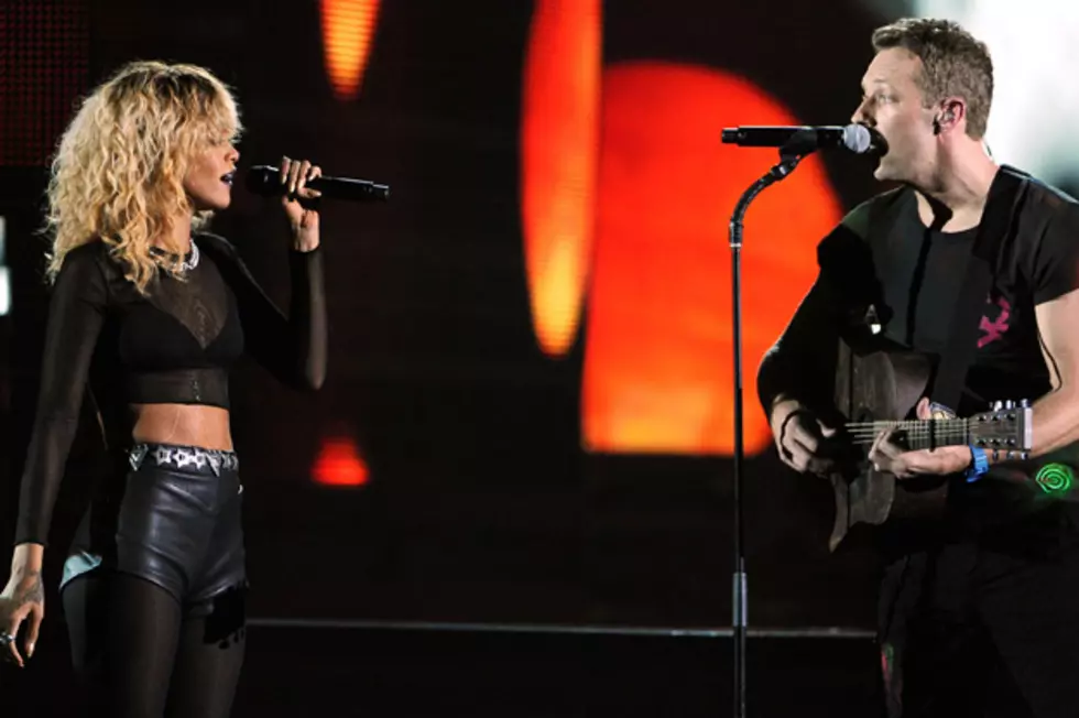 Rihanna and Coldplay Combine Genres in Grammy Medley Performance
