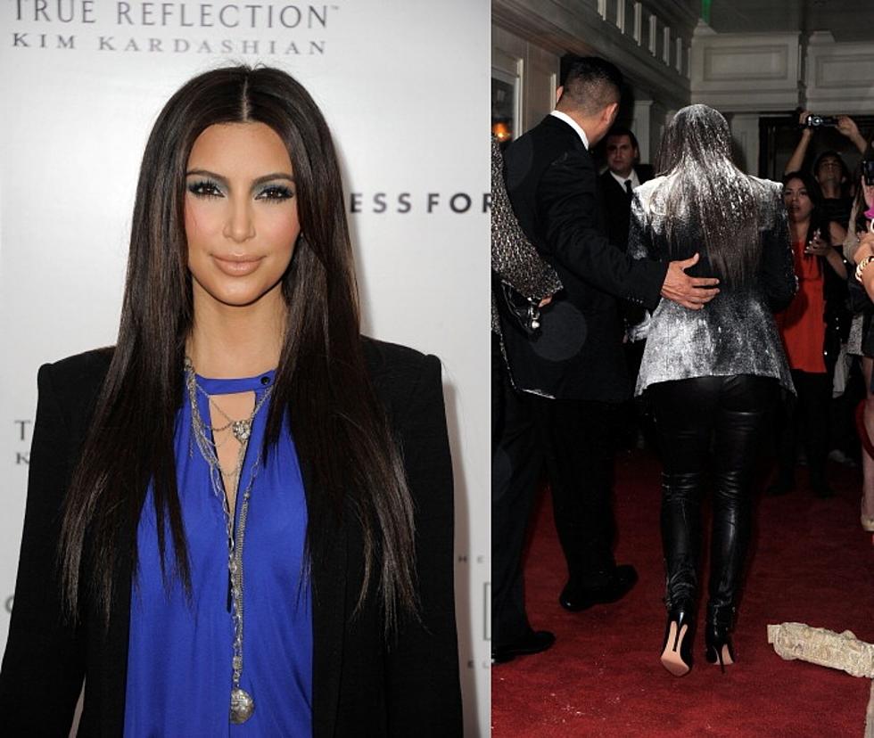 Kim Kardashian “Flour Bombed” At Event, Considers Lawsuit