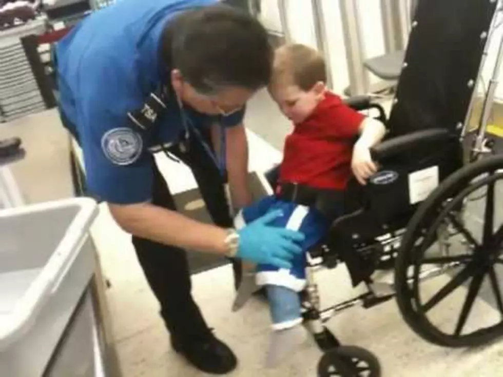 Video of a Toddler in a Wheelchair Being Searched By TSA Goes Viral [VIDEO]