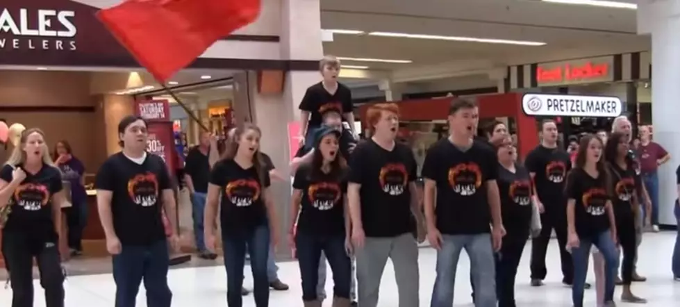 Backdoor Theatre’s Cast From ‘Les Miserables’ Sings At Sikes Senter Mall [VIDEO]