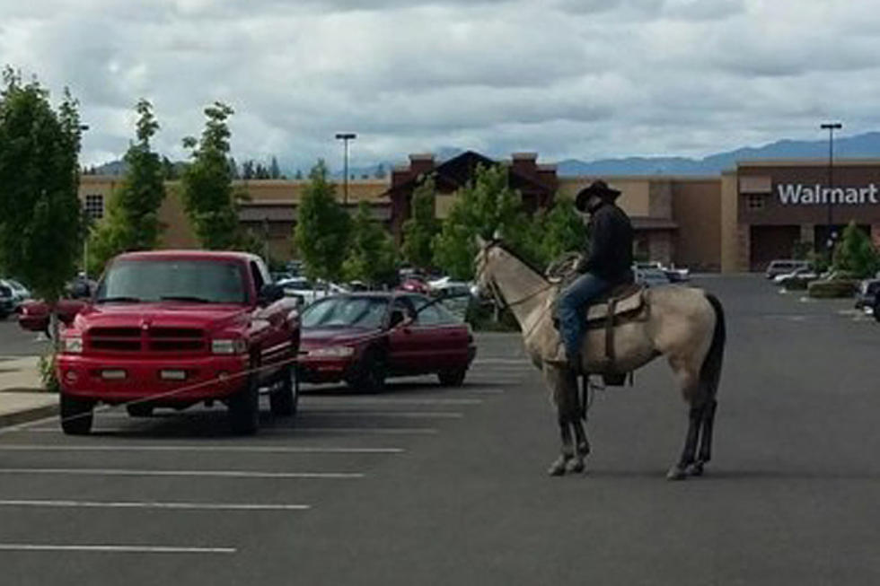 Cowboy Lassos Thief in Walmart Parking Lot