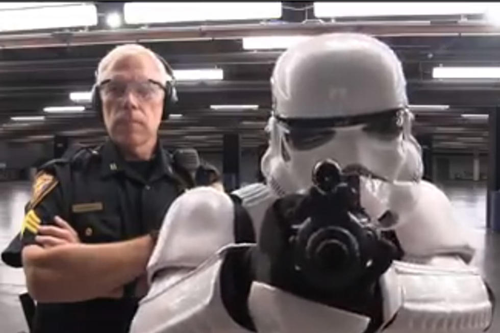 Imperial Stormtrooper Fails at Fort Worth Police Shooting Range