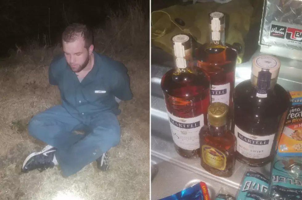 Escaped Texas Inmate Busted Sneaking Back in with Booze and Food
