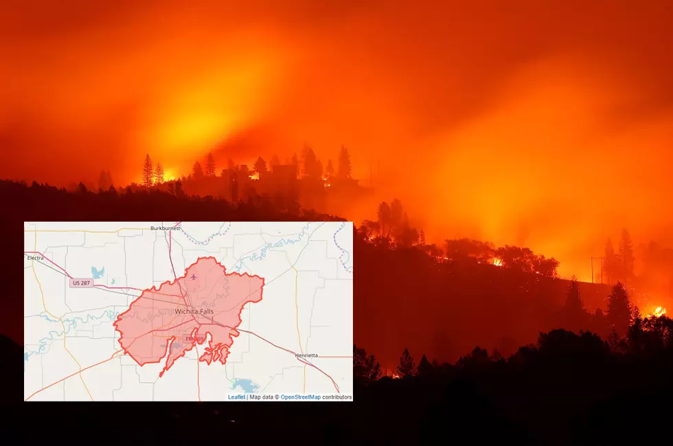 How Big Are California's Wildfires Compared to Wichita Falls?