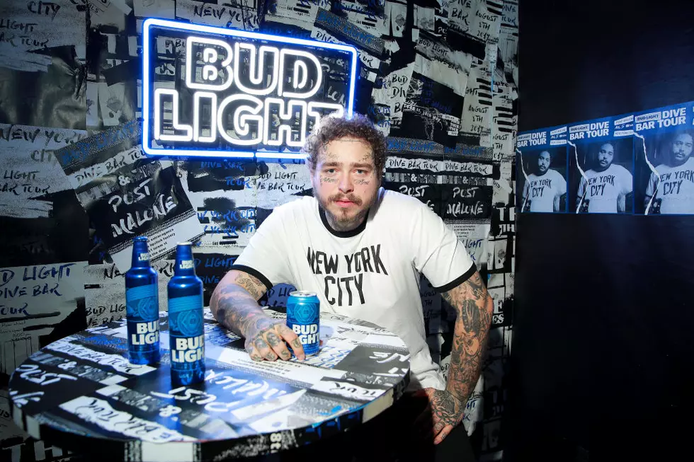 Post Malone Has Bud Light Beer Cans Sold in Texas