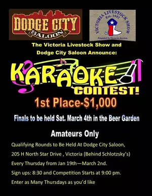 The Livestock Show and Dodge City Karaoke Contest Continues
