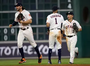Astros Flexing Muscle Against Rangers