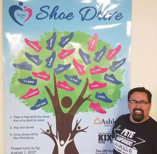 Help Fill The Tree with Shoes