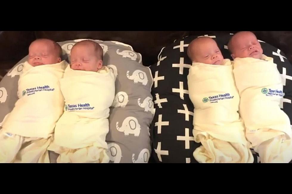 Texas Mom Gives Birth to Rare Identical Quadruplets