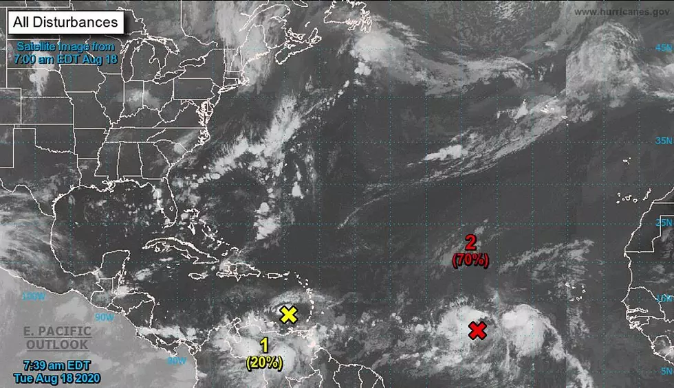 National Hurricane Center Watching Two Systems in the Atlantic
