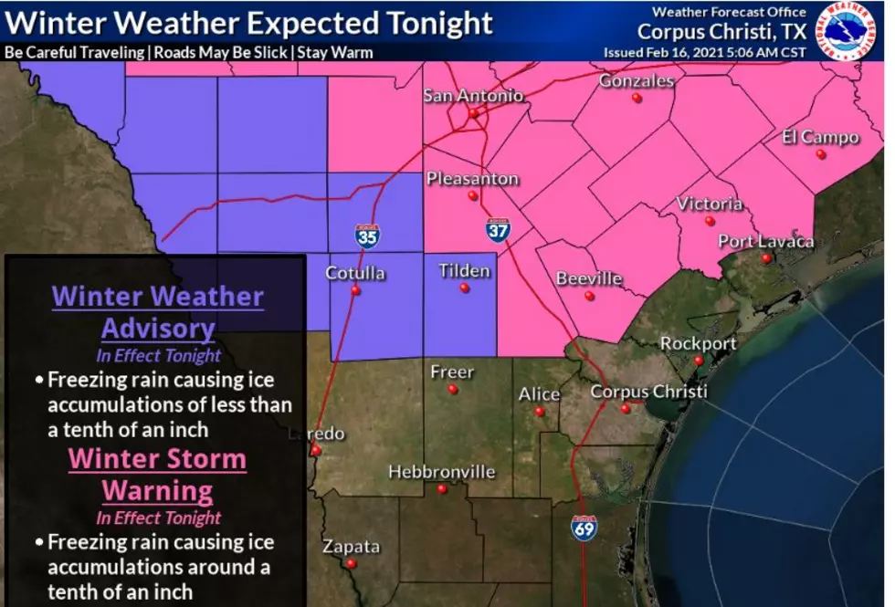 Another Winter Storm Warning in Effect for Tonight