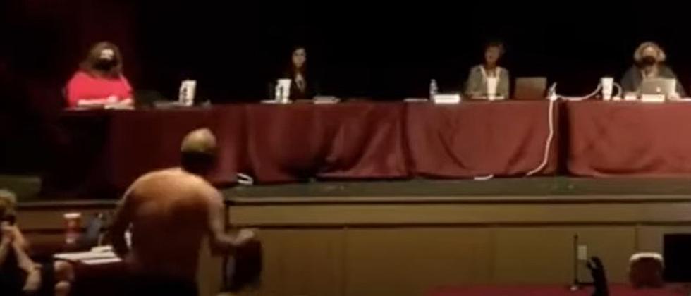 Texas Man Bares His Soul AND His Body At A School Board Meeting