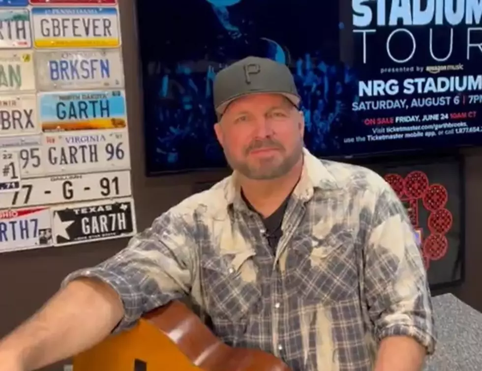 EXCLUSIVE: Garth Brooks Has A Video Message for his Texas Fans