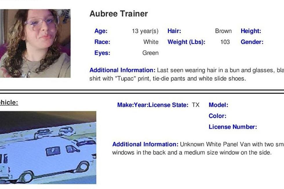 Amber Alert Issued for Azle TX Teen Aubree Trainer