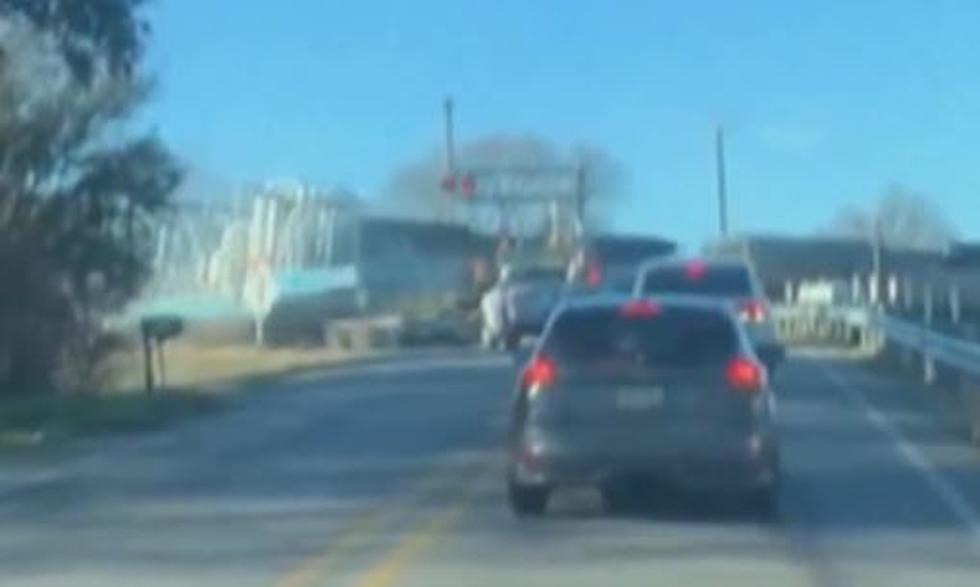 DRAMATIC FOOTAGE: Train Collides With Semi-Truck Trailer in Texas