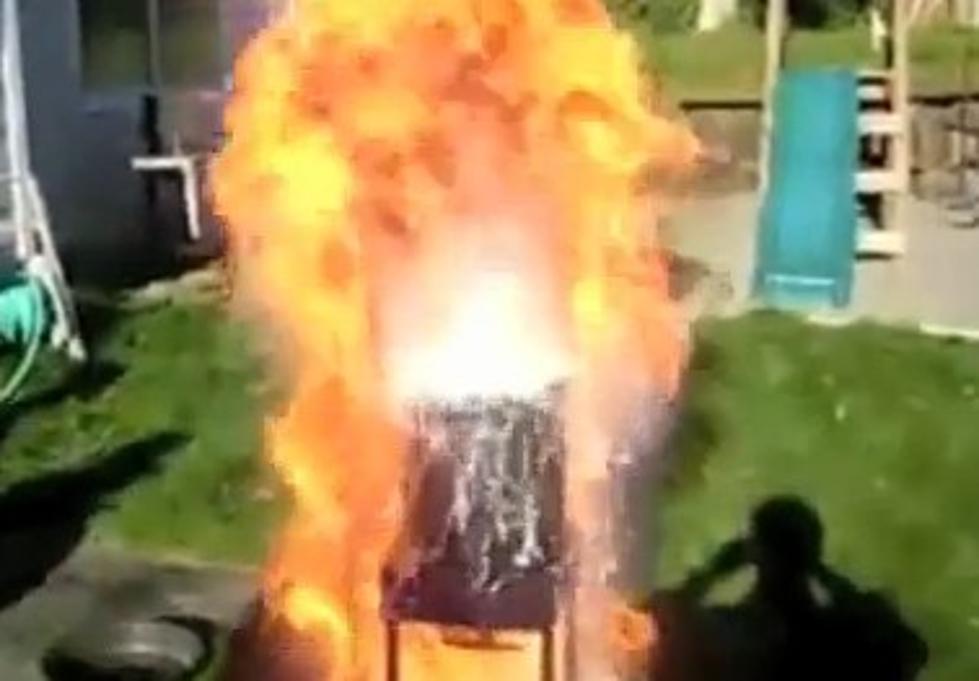 Turkey Fryer Explosions [VIDEO]