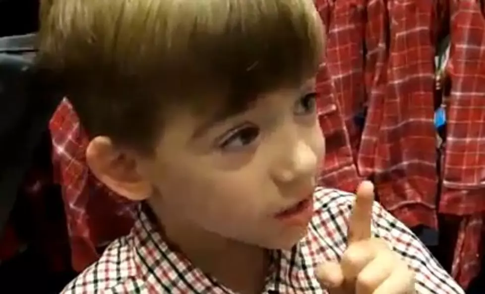 Little Boy Begs Dad To Not Tell Santa He’s Been Bad [VIDEO]