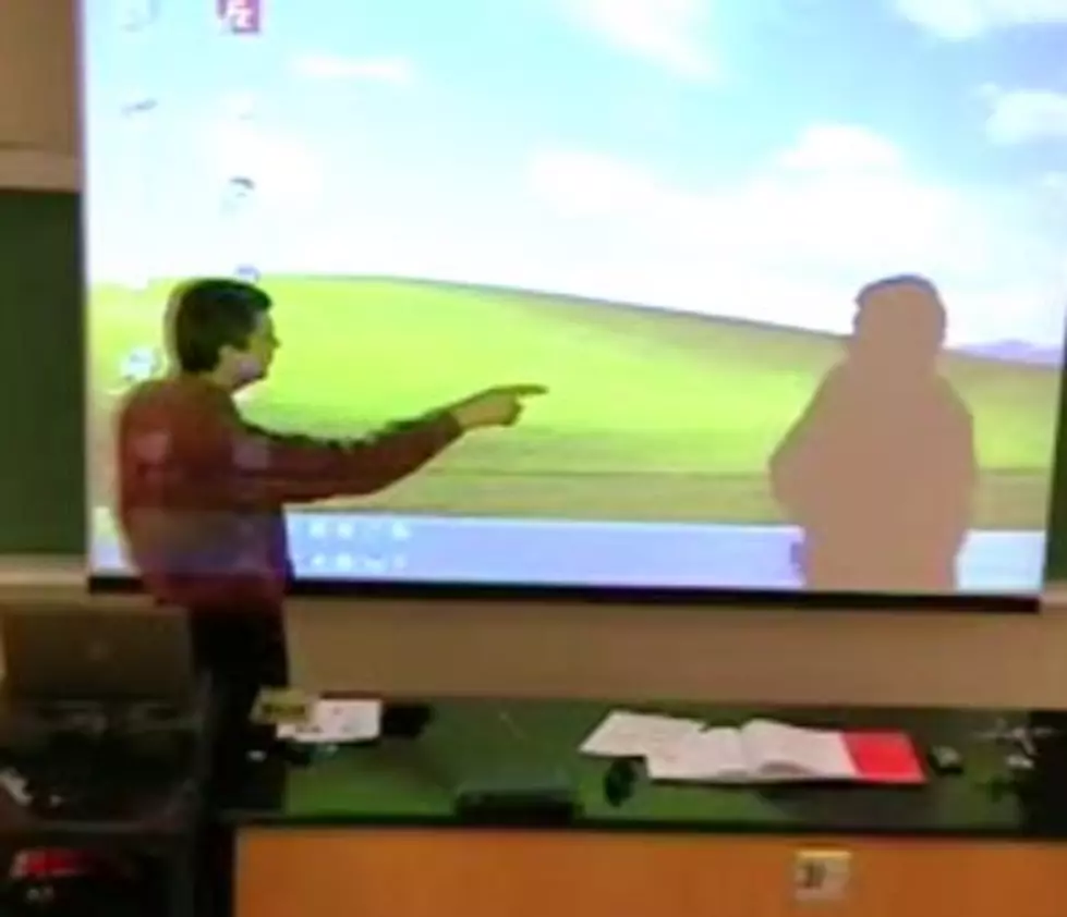 April Fool’s Prank Of The Day – Math Teacher’s Shadow Won’t Behave