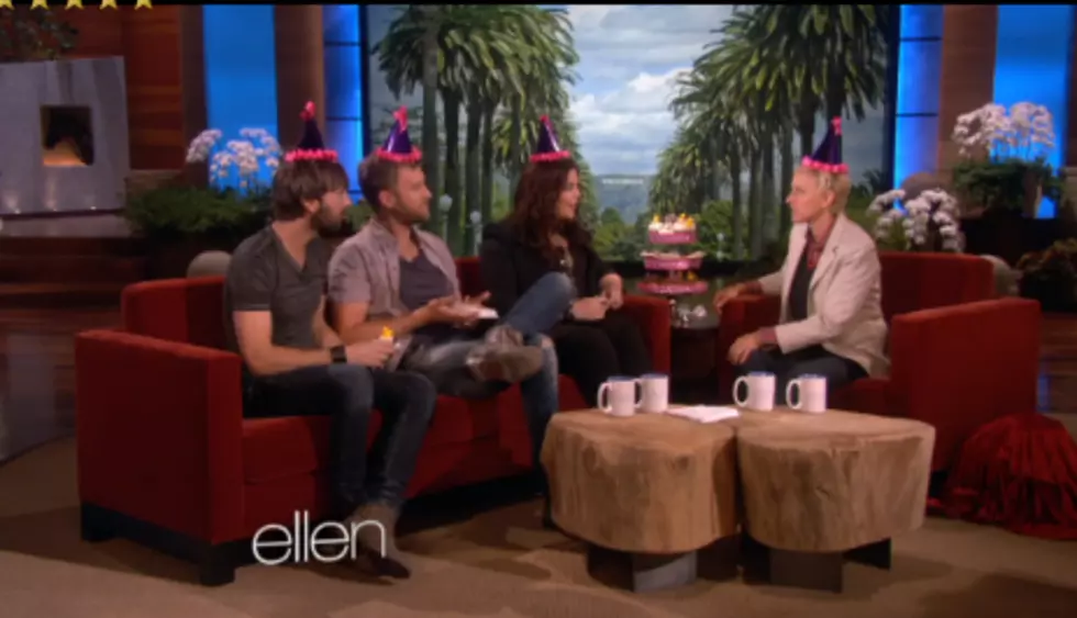 Ellen Surprises Lady Antebellum With Baby Shower (Videos)