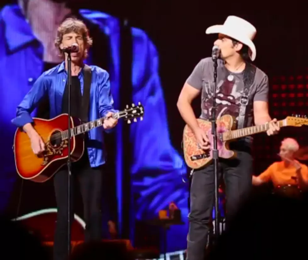 Brad Paisley Performs with the Rolling Stones (Video)