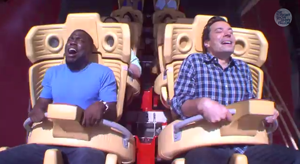 Daily Funny – Kevin Hart is Scared of Roller Coasters and it’s Hilarious