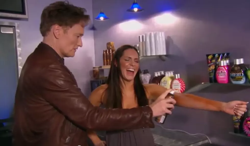 Daily Funny – Spray Tanning with Conan
