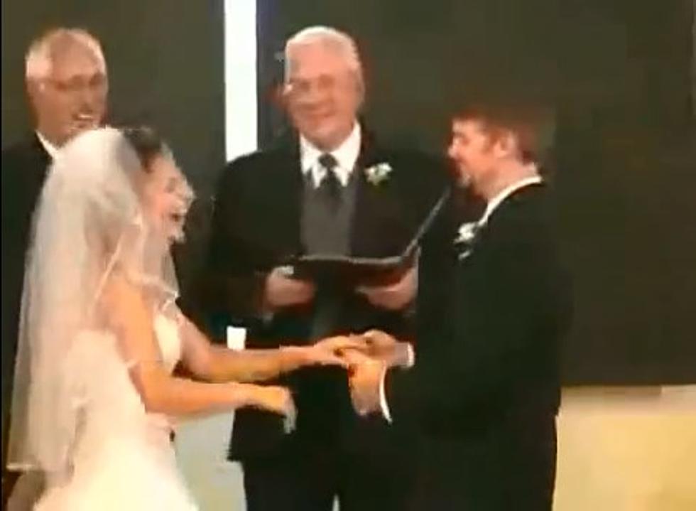 Tongue Tied Vows Lead to Ultimate Wedding Fail [VIDEO]