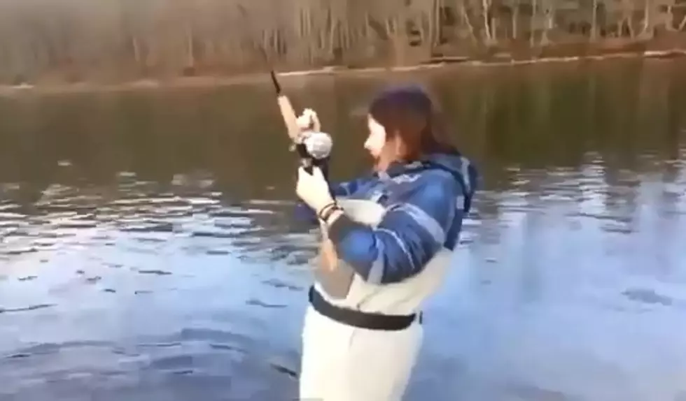 Hilarious Video: Watch What Happens When a Wife Catches a Fish