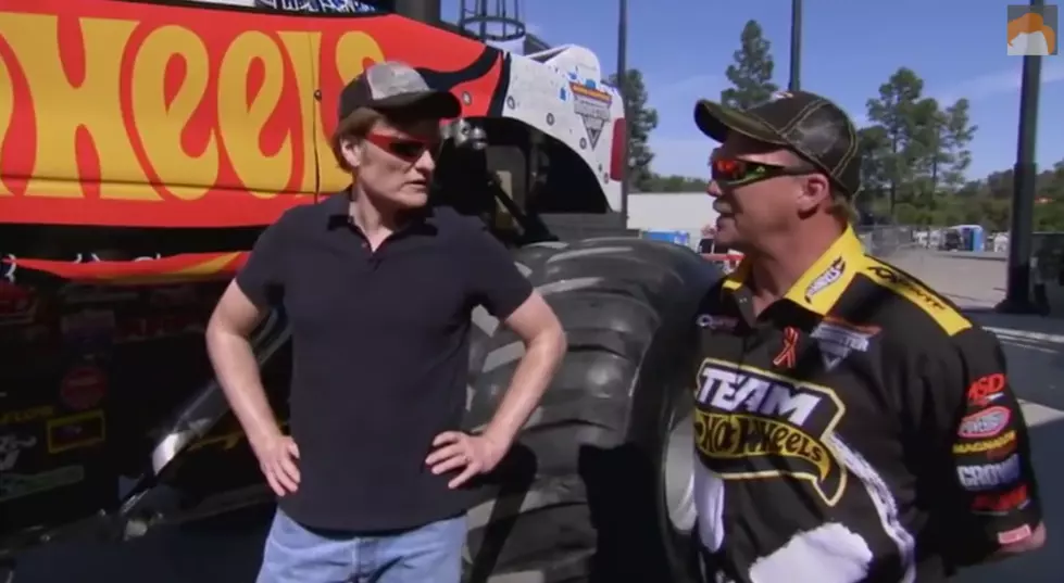 Daily Funny – Conan Drives Monster Trucks
