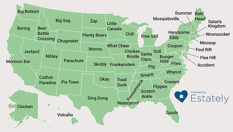 Which Towns Have The Weirdest Names In Each State?