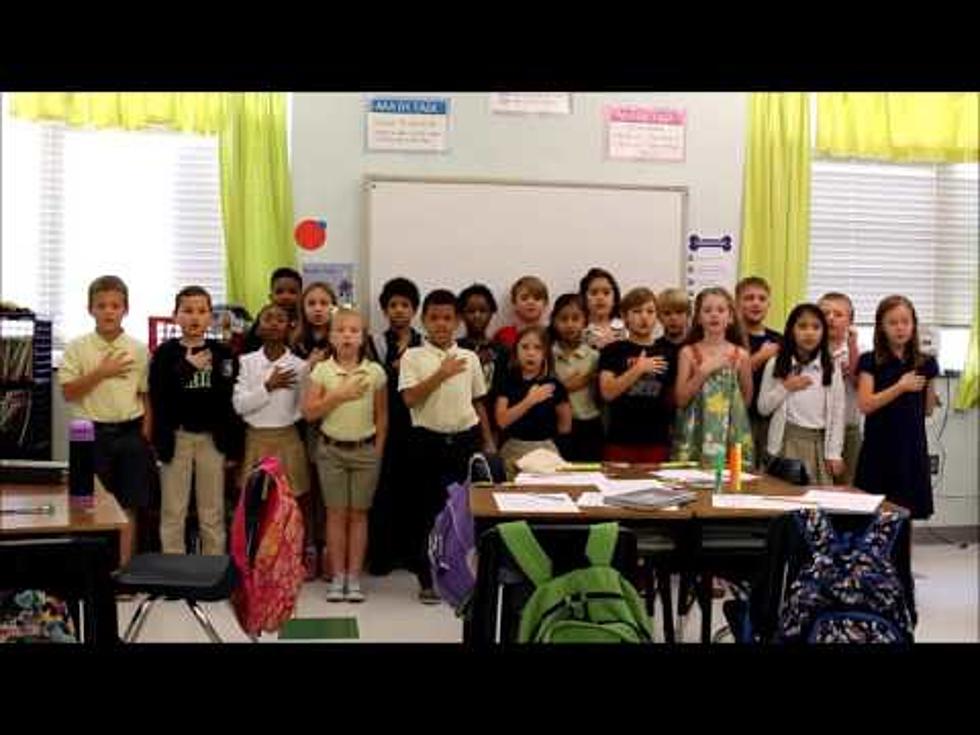 See Video of Mrs. Rehak’s 3rd Grade at WT Lewis Reciting the Pledge
