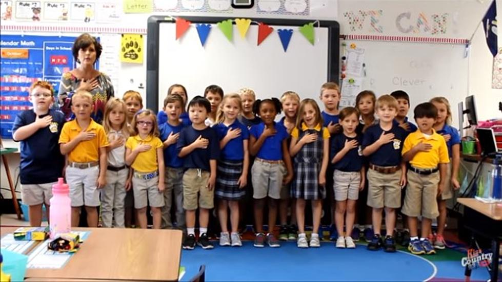 Check Out Mrs. Pilkinton’s 1st Grade at Legacy Reciting the Pledge