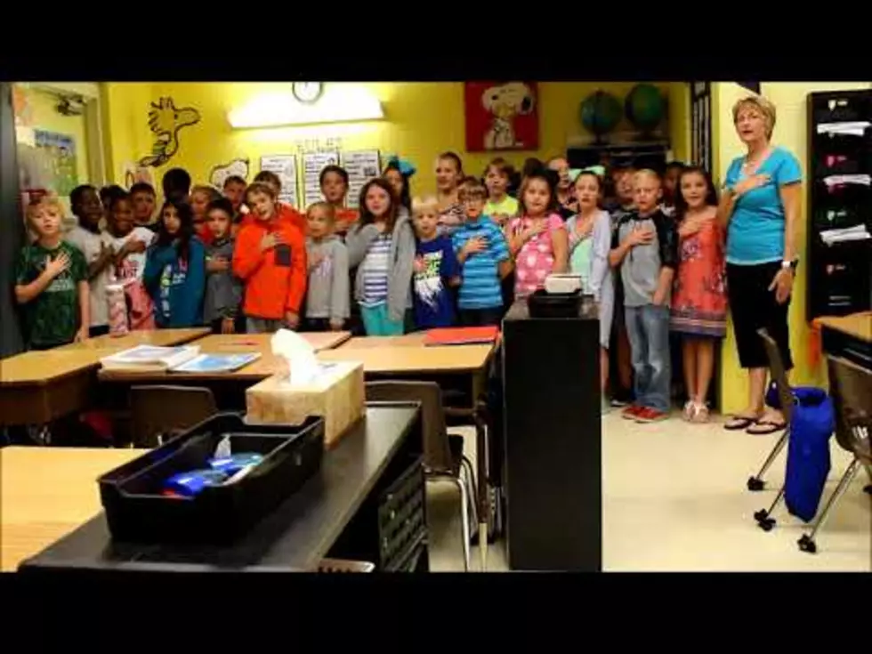 Video of Mrs. Tyl’s 4th Graders at Blanchard Reciting Pledge