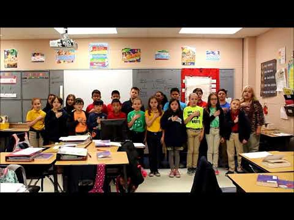 Watch Ms. Grant’s 4th Grade at Elm Grove Lead us in Pledge