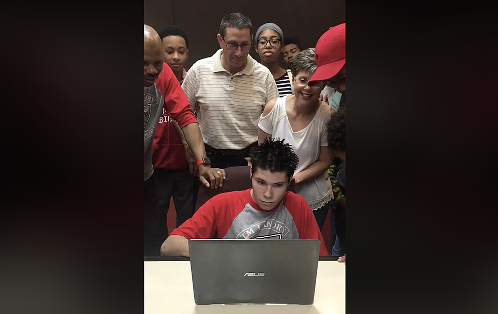 Watch Everyone Flip Out When This TM Landry Student Gets Accepted Into College [VIDEO]