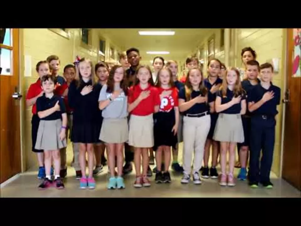 Watch Mrs. Thomas’ 5th Grade at Princeton Lead us in Pledge