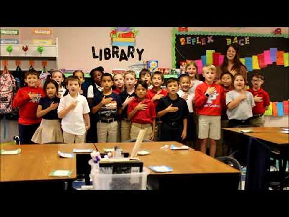 Video of Ms. Pipes’ 2nd Grade at Platt Reciting Pledge of Allegiance