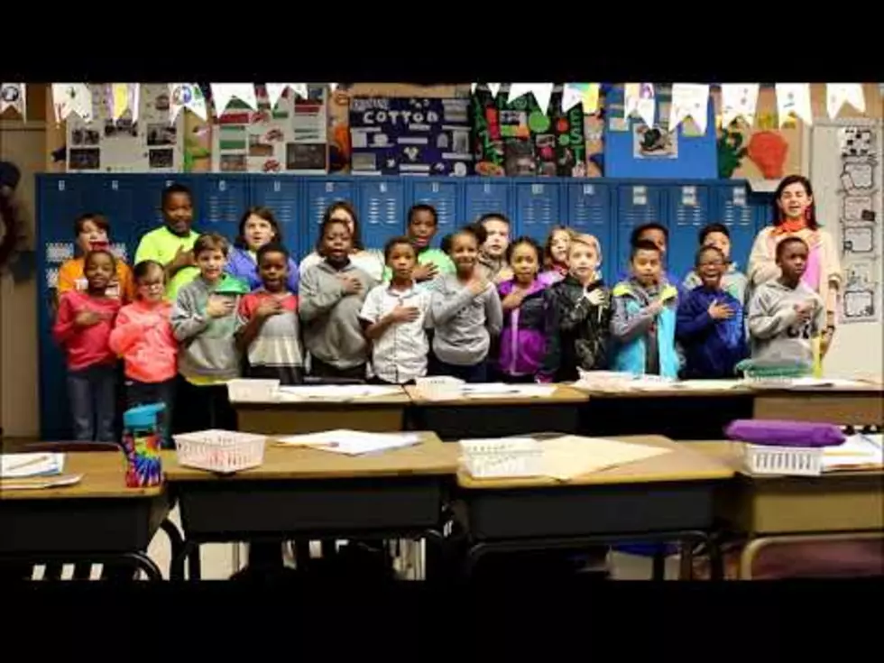 Video of Mrs. Murray’s 3rd Grade at Walnut Hill Reciting Pledge