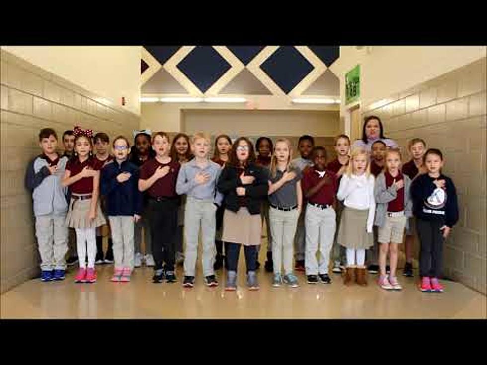Watch Ms. Pelletier’s 3rd Grade at Kingston Reciting Pledge [VIDEO]