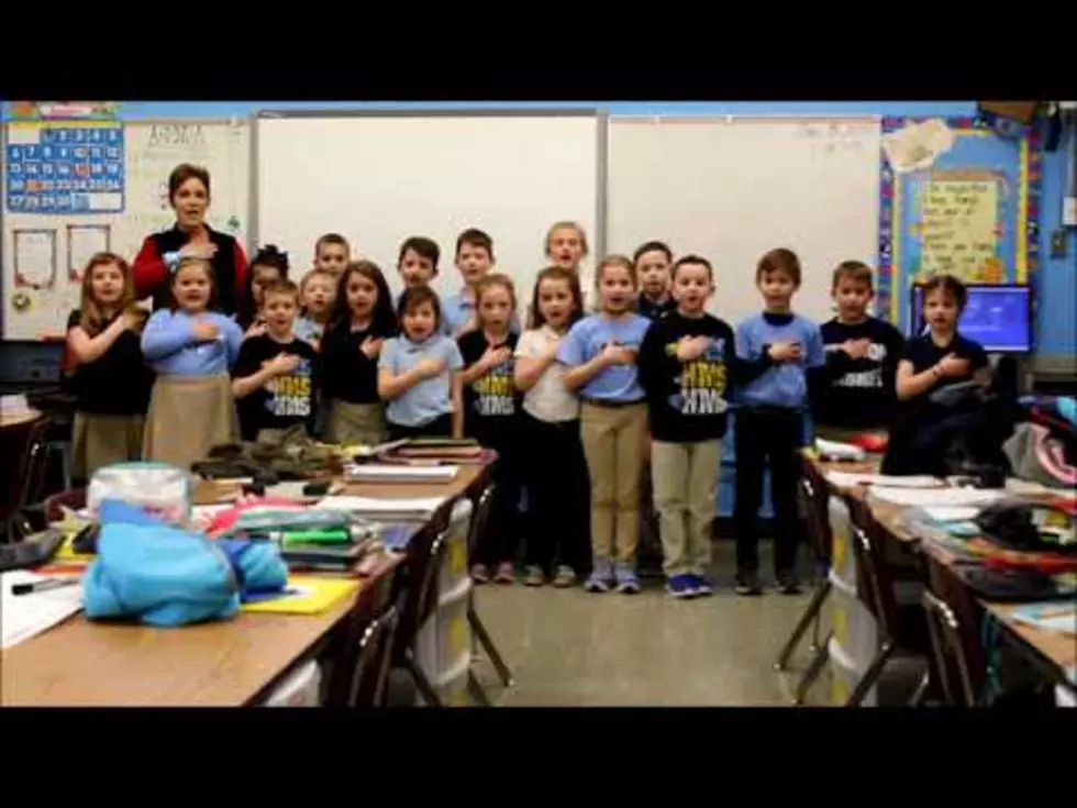 Video of Mrs. Hammock’s 2nd Grade at Herndon Reciting Pledge