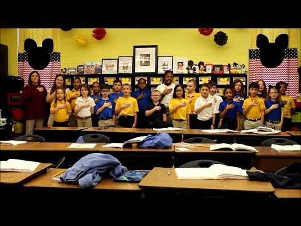 See Mrs. Lewis’ 3rd Grade at Sun City Lead Us in Pledge of Allegiance