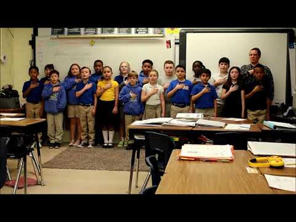 Watch as Mrs. Leal’s 3rd Grade at Sun City Lead us in the Pledge