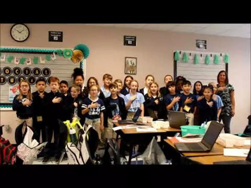 Watch Mrs. Everage’s 4th Grade at Stockwell Lead Us in the Pledge