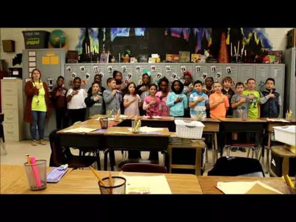 Watch Mrs. Garcia’s 3rd Grade at Walnut Hill Reciting Pledge